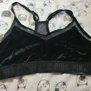 Pink Velvet bra